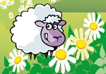 Развивающая игра для детей "Найди овечек"