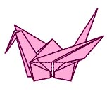оригами "Журавлик"